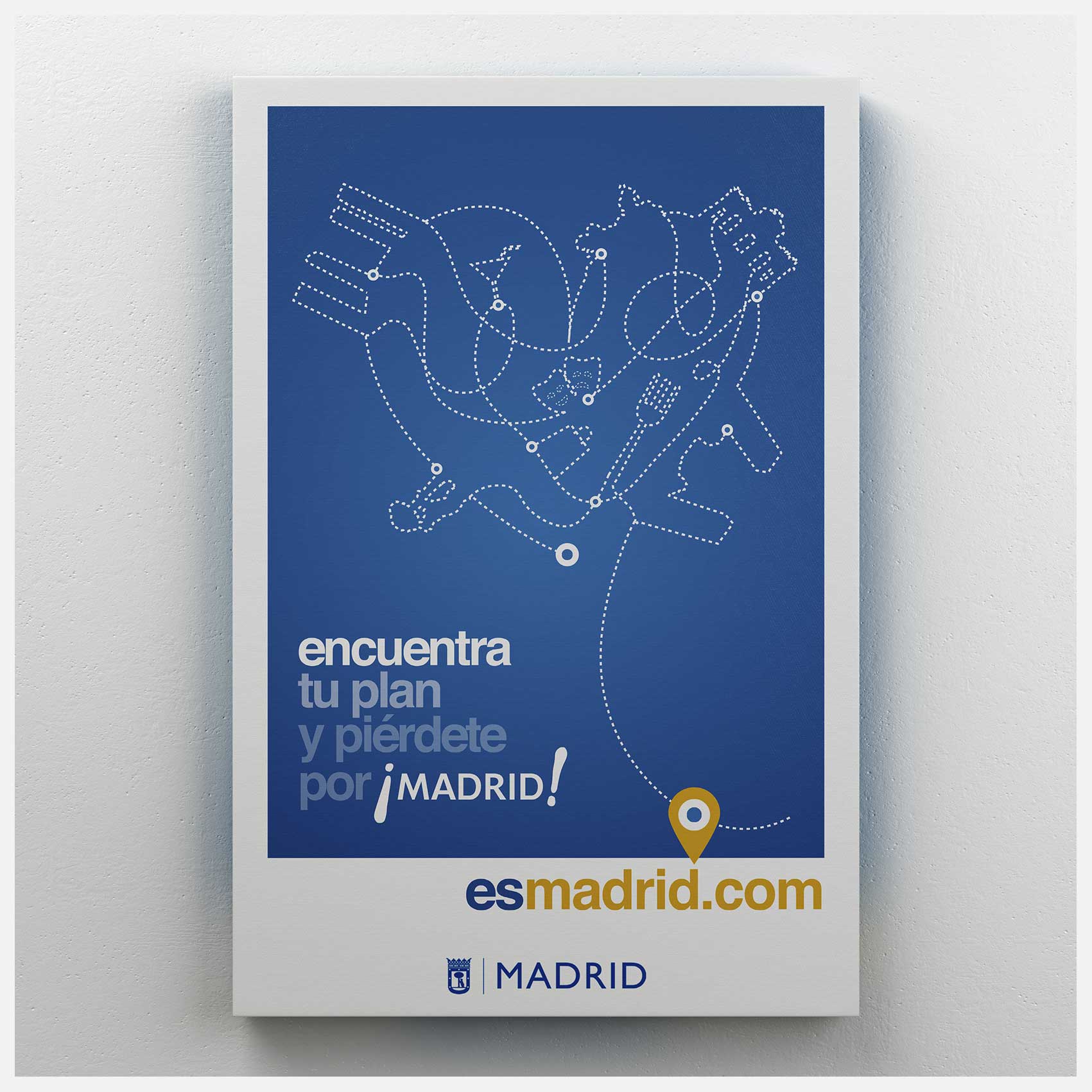 Diseño Carteles Ayuntamiento Madrid